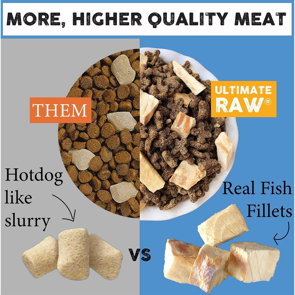 Raw Cat Kibble with Freeze-Dried Whitefish M91205