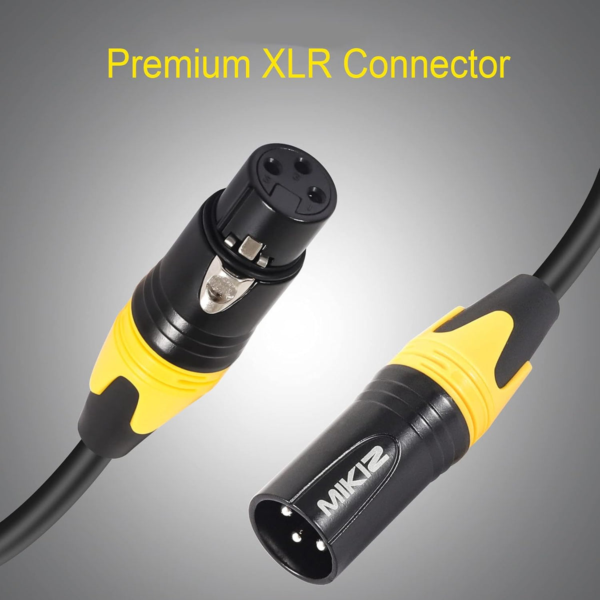 XLR Cables 25 ft 10 Color Coded Packs X67158