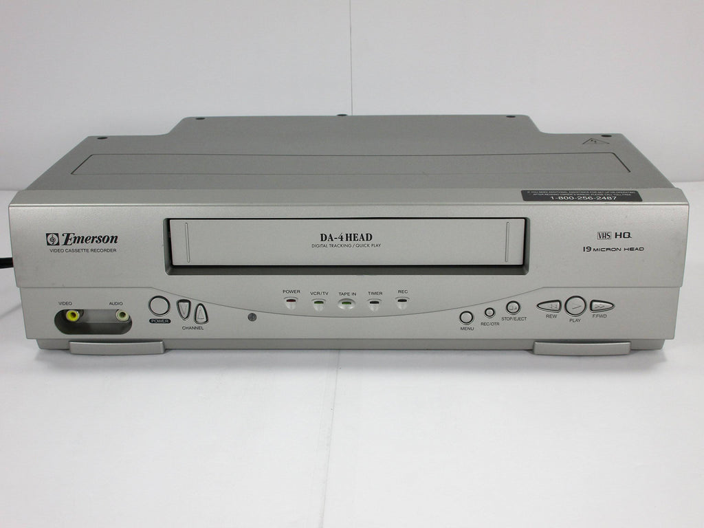 4-Head Video Cassette Recorder with On-Screen Programming Display S58806