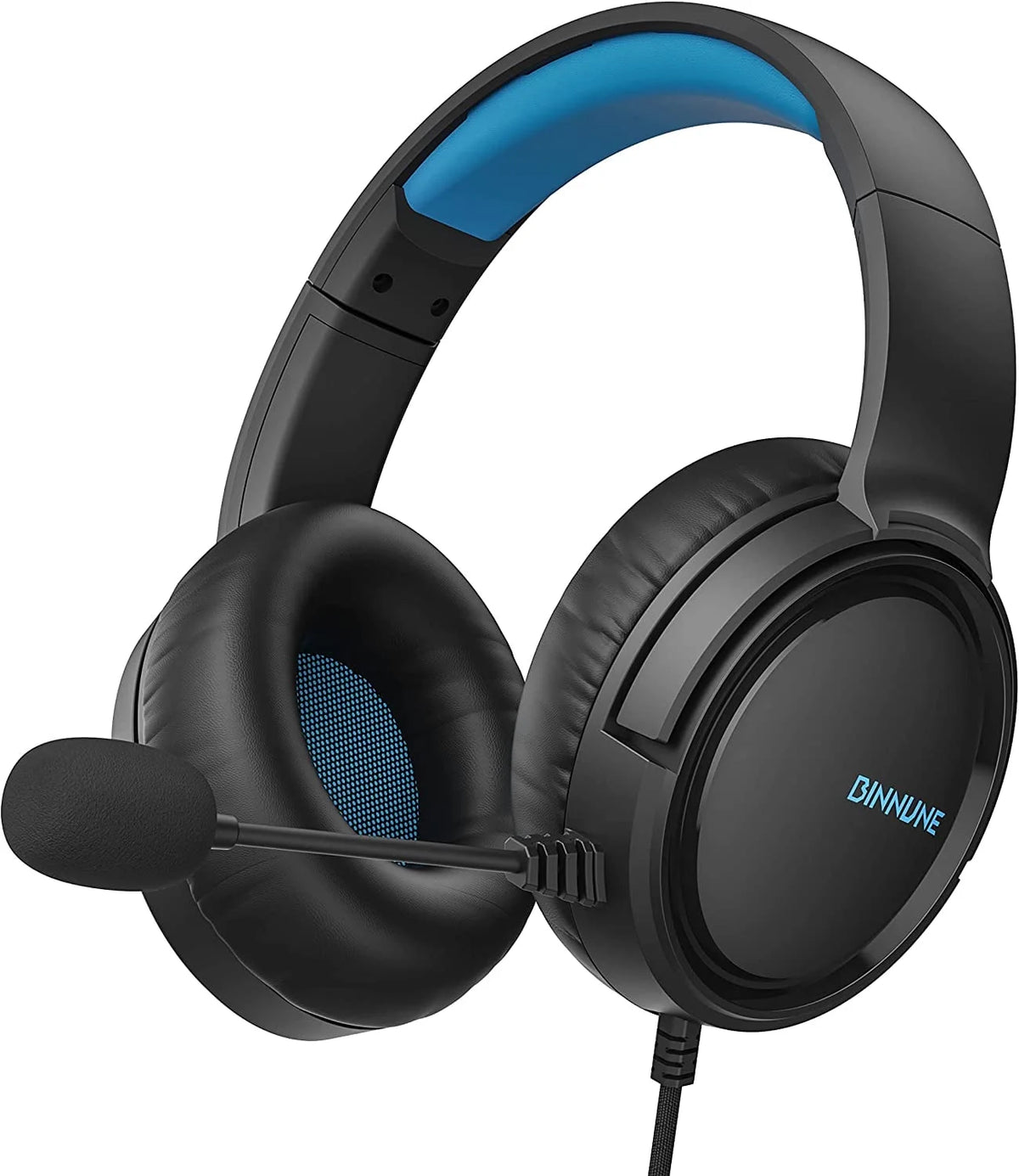 Blue Wired Headset with Mic V50933