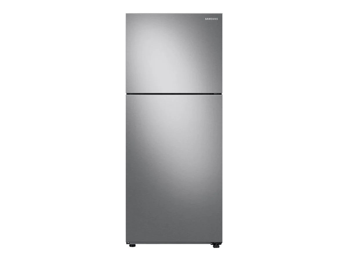 Top Freezer Freestanding Refrigerator Black Stainless Steel M309116