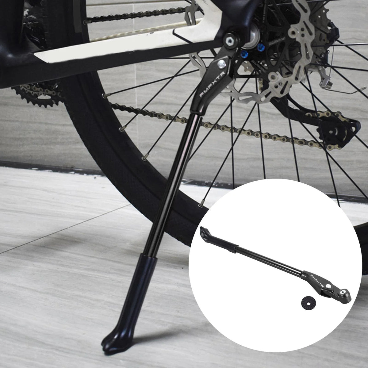 Adjustable Kickstand Mountain BMX Road black L36955