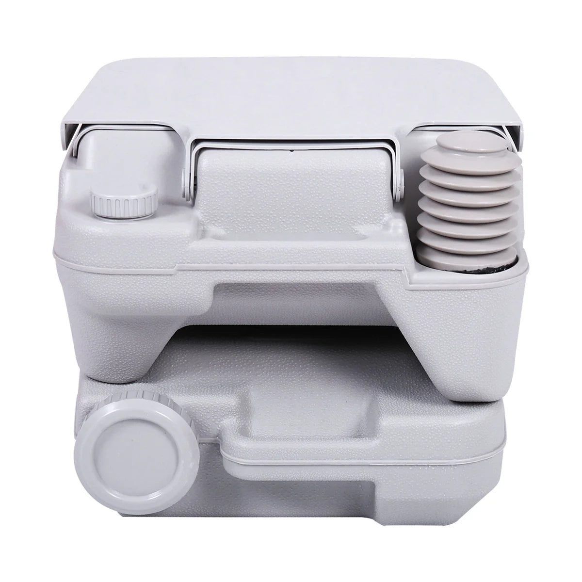 Lightweight 2.6 Gallon Flushable Camping Toilet S692333