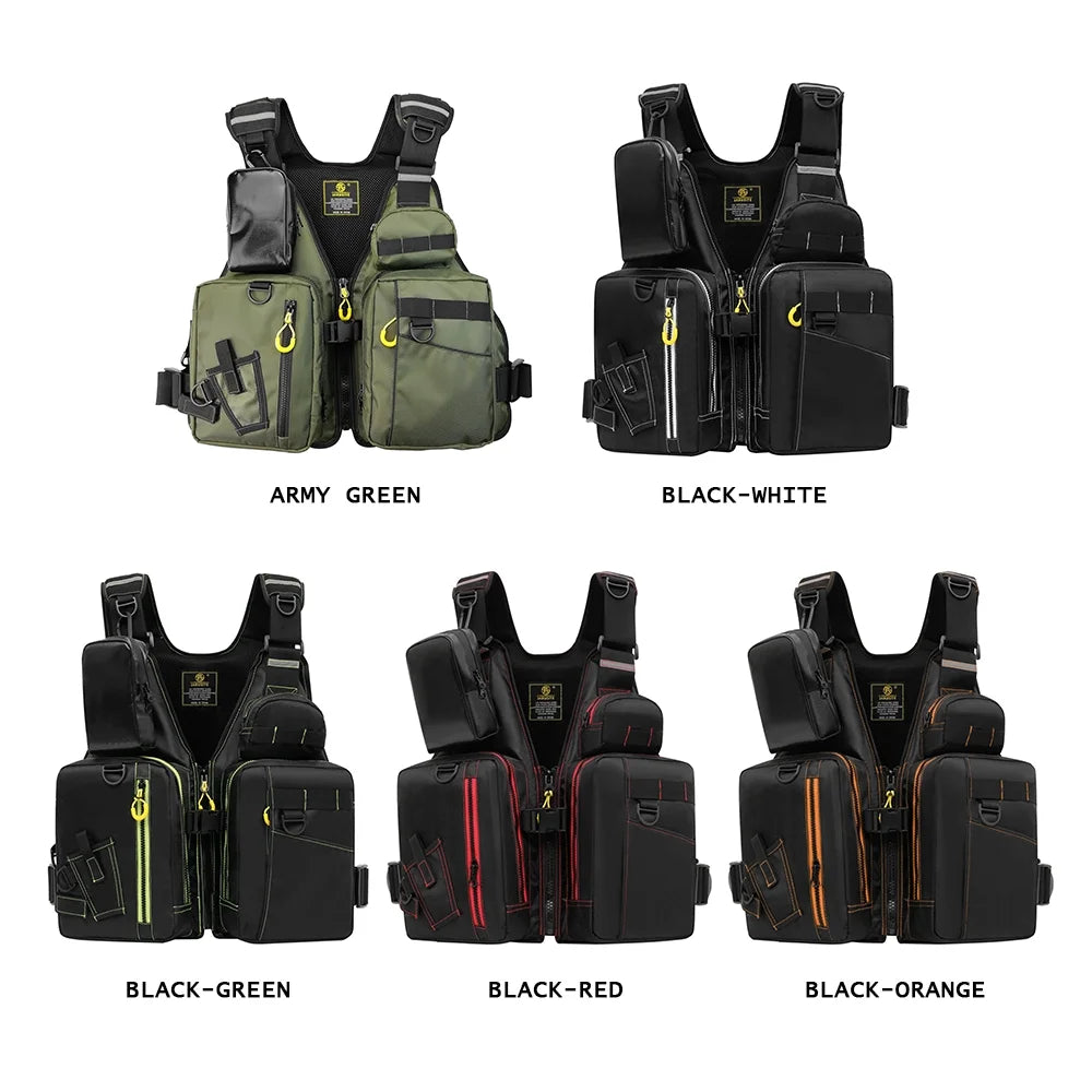 Fishing Floatation Vest Waistcoat Q2840