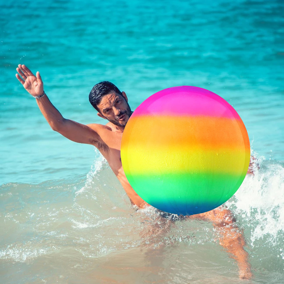 Rainbow Underwater Ball Toy H968727