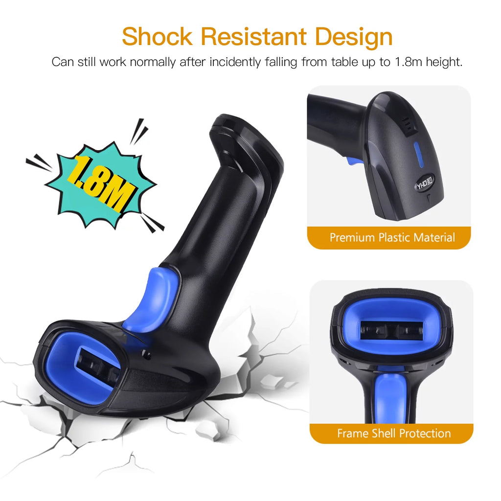 1D Handheld USB Wired Barcode Scanner S850