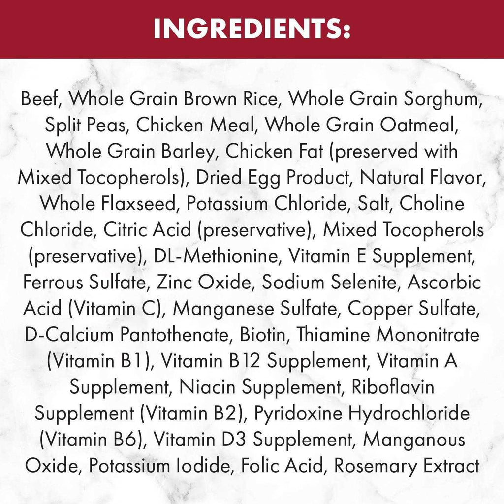 Beef Adult Dry Dog Food A264