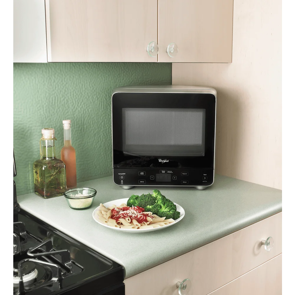 0.5 Cu. Ft. Stainless Look Countertop Microwave A322825