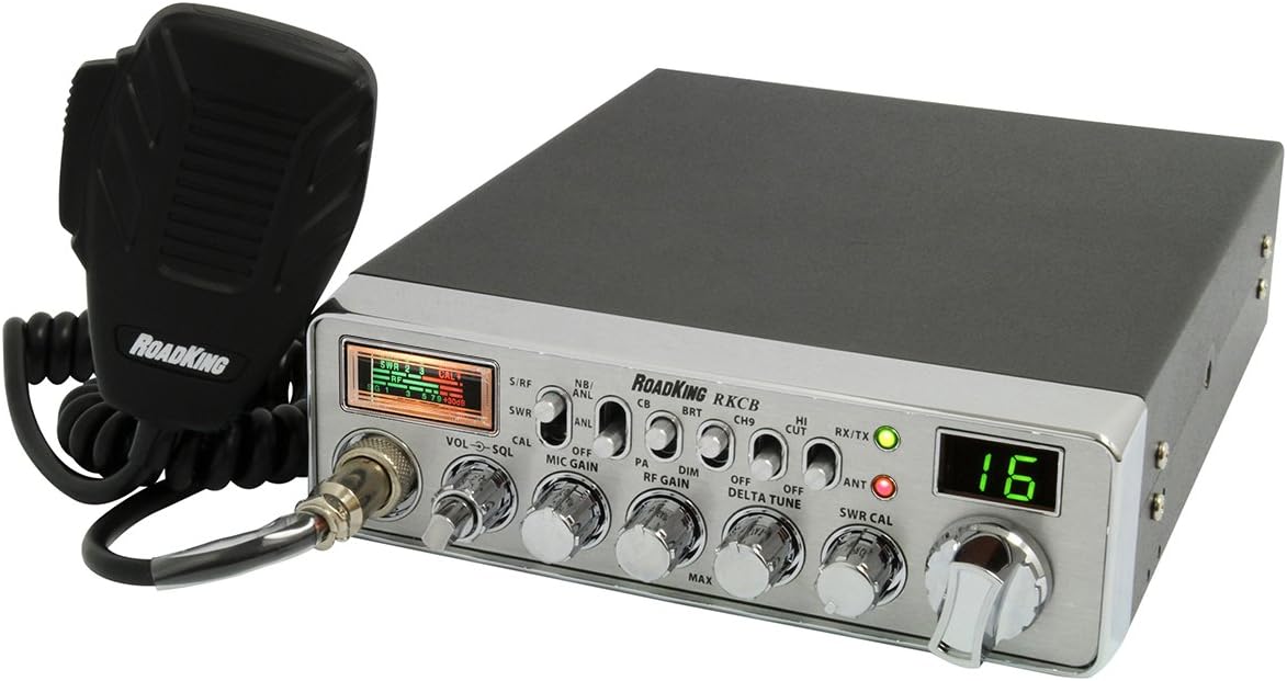 40 Channel CB Radio with Digital Display and SWR Meter I748