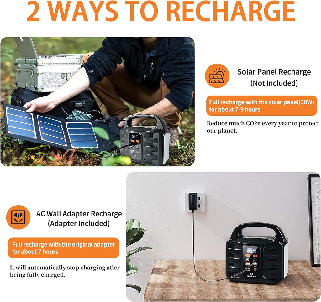 Portable Power Station 155Wh 110V/100W AC Outlet Lithium Battery X436393