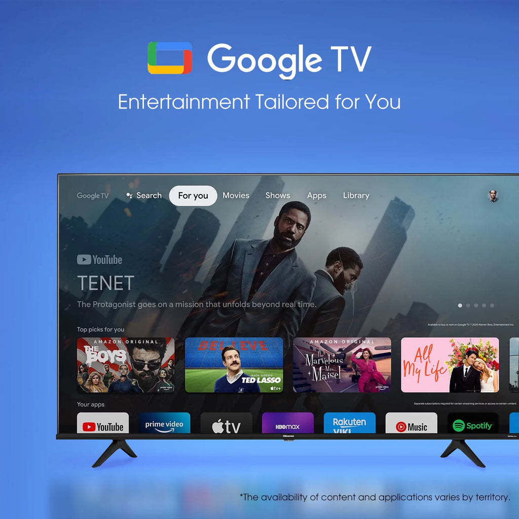 43" Class 4K UHD Google Smart TV G626