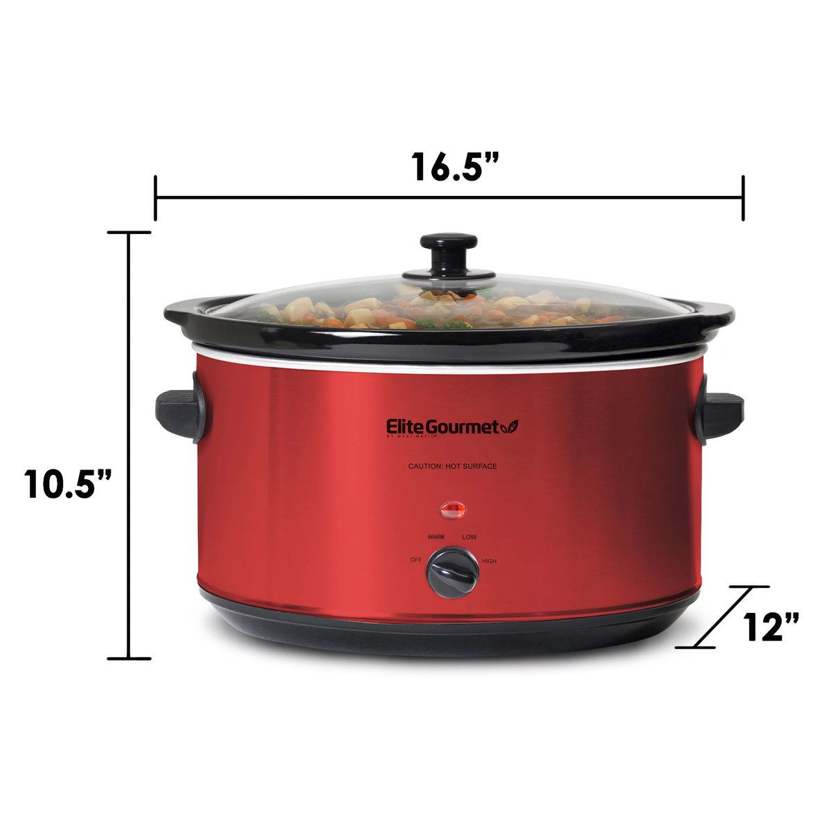 8.5Qt Stainless Steel Slow Cooker H9692