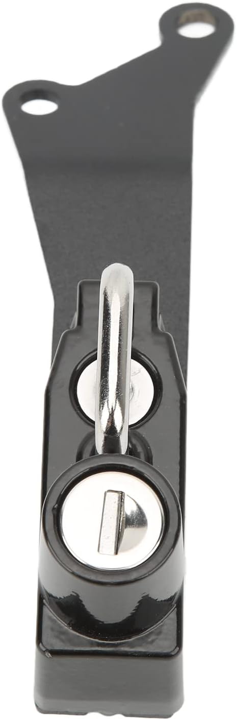 Black Motorcycle Helmet Lock with 2 Keys H5286