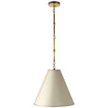 Small Hanging Light in Hand-Rubbed Antique Brass C7121