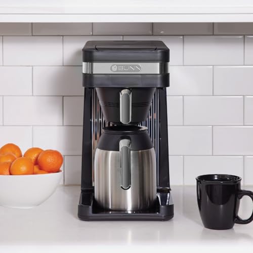 10-Cup Black Stainless Steel Coffee Maker I8947