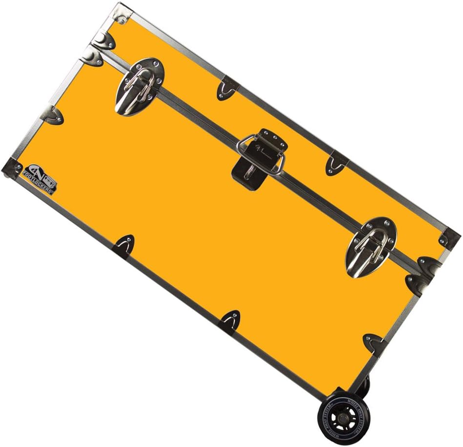 Lockable Trunk Footlocker with Wheels S2783