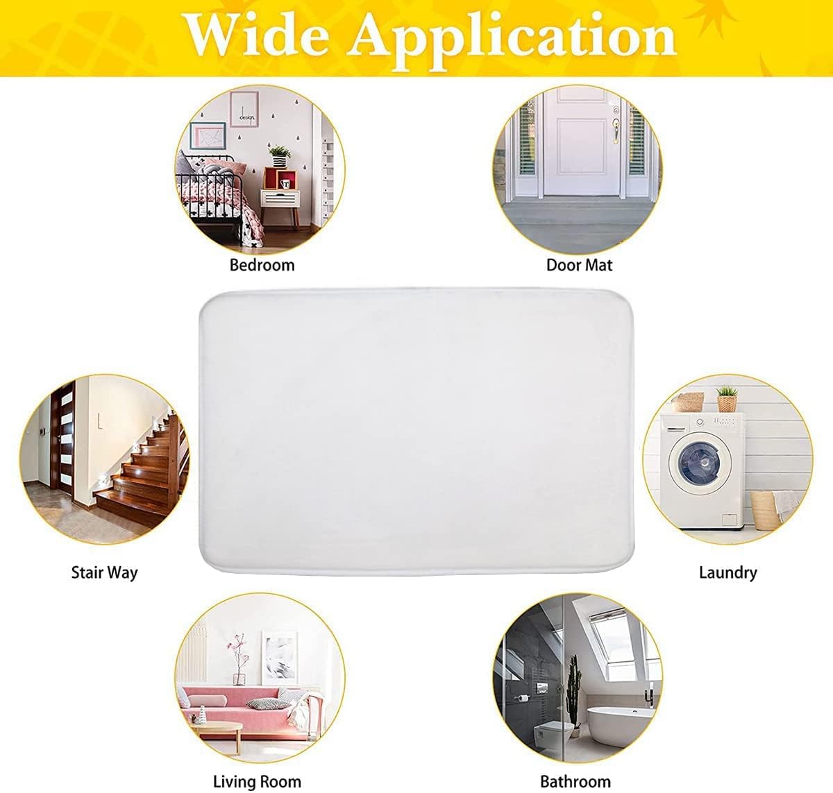 Non-Slip Doormat 20x31.5 Inch M433
