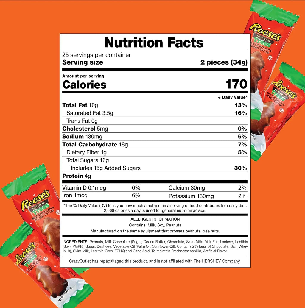 Milk Chocolate Peanut Butter Candy, Bulk 4 Pounds C456