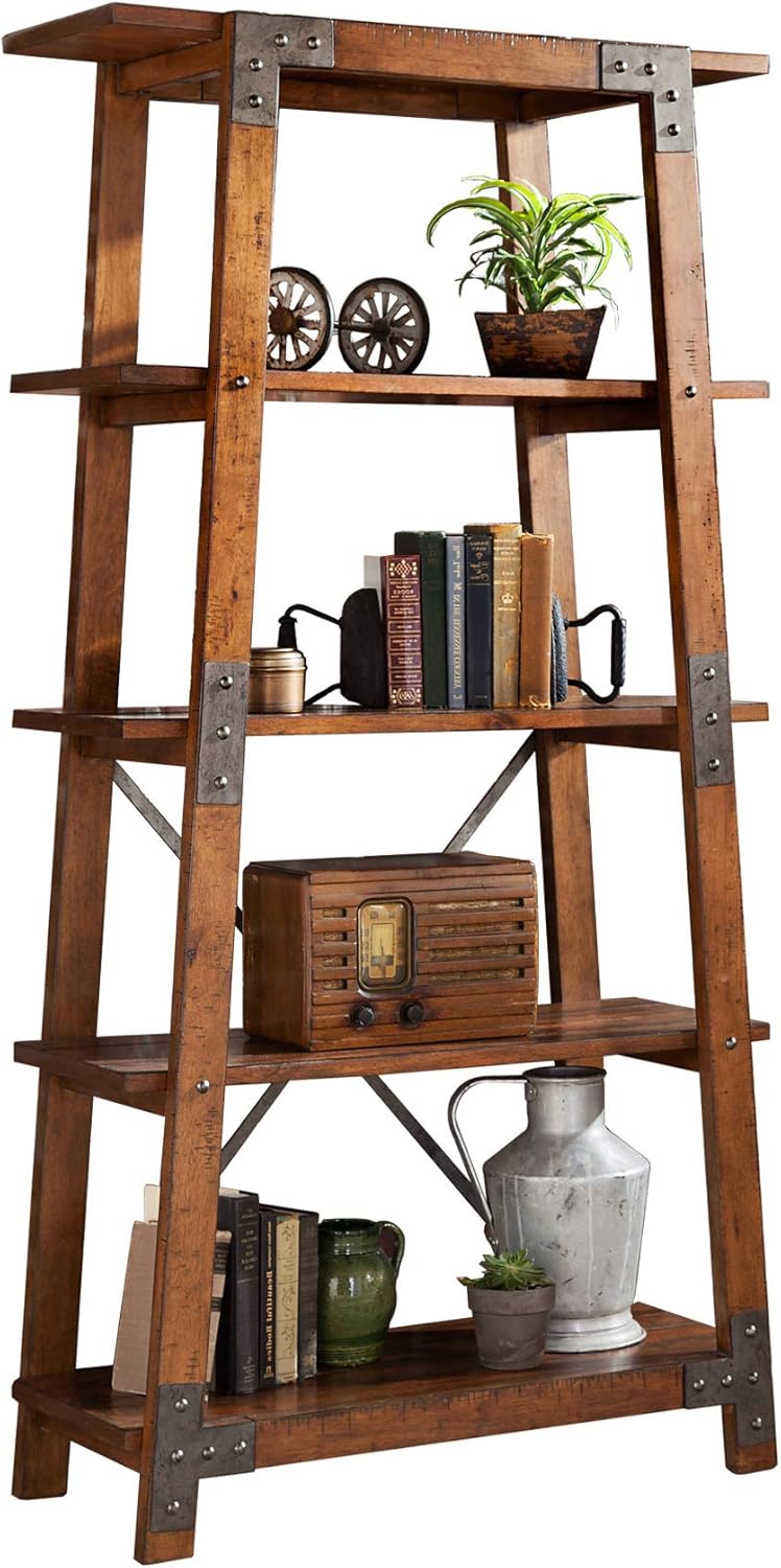 Brown 4-Tier Bookcase X167389