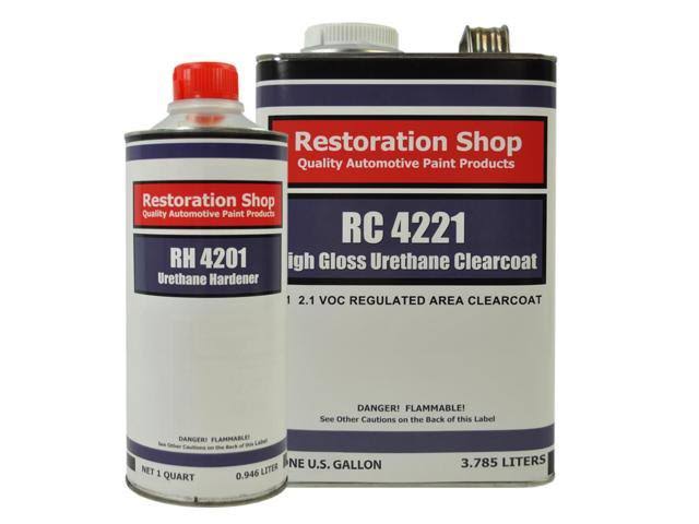 Gallon Low VOC Urethane Basecoat Clearcoat Car Auto Paint Kit R779