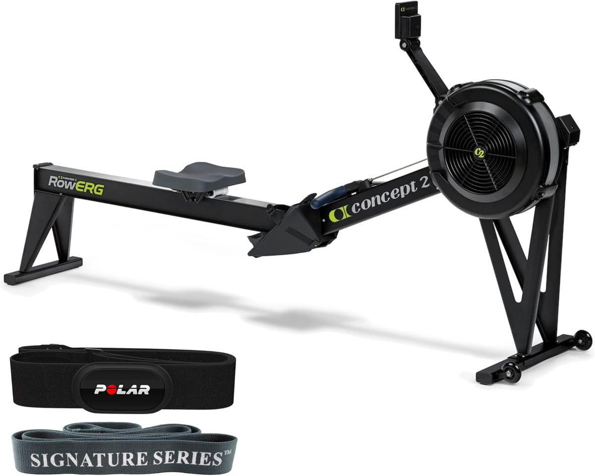Indoor Rowing Machine with PM5, Tall Legs and Heart Rate Monitor Y62648