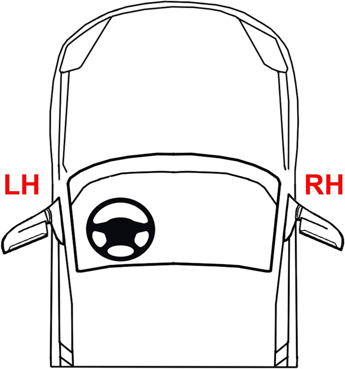 Tail Light Lens and Housing Driver Side I253471