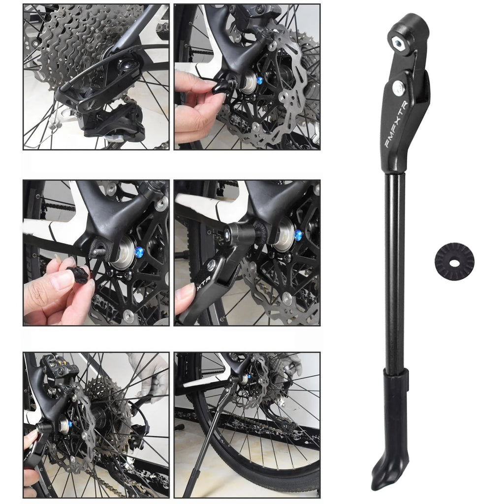 Adjustable Kickstand Mountain BMX Road black L36955