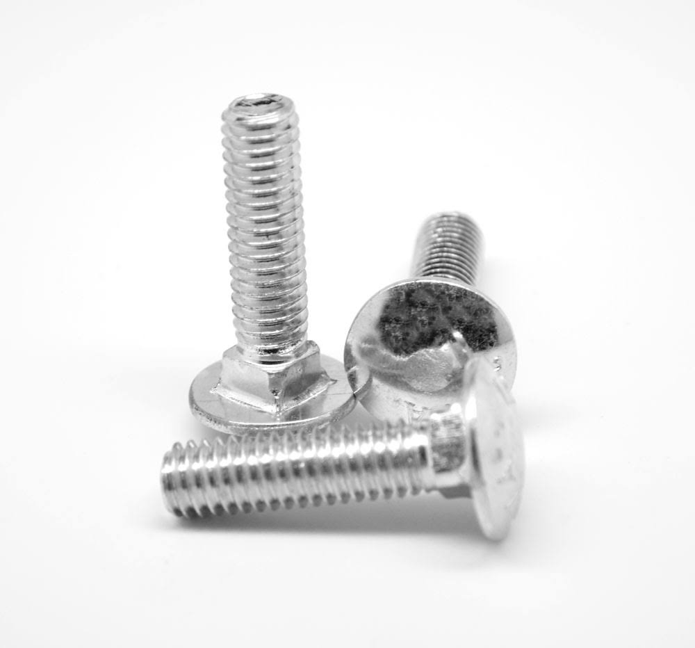 1/4x22-20 x 8x22 Coarse Thread Carriage Bolt Stainless Steel 18-8 Y14571
