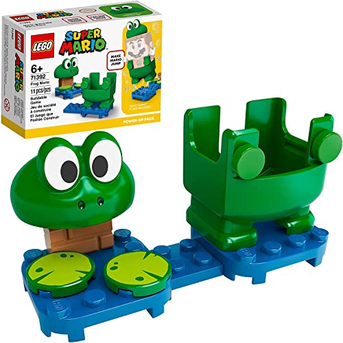 Frog Mario Power-Up Pack Building Kit 11 Pieces W8296