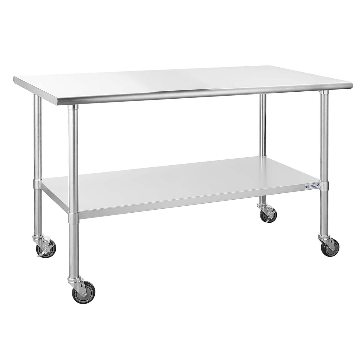 Stainless Steel Table 30 x 60 Inches with Caster Wheels R36181