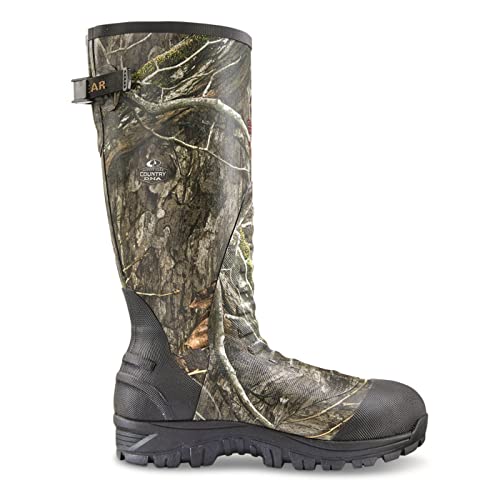 Men's Ankle Fit Camo Hunting Insulated Rubber Boots Waterproof Rain Shoes V975763