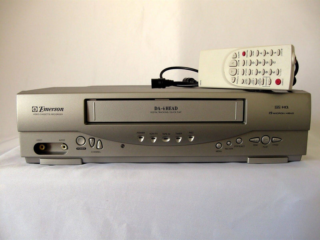 4-Head Video Cassette Recorder with On-Screen Programming Display S58806