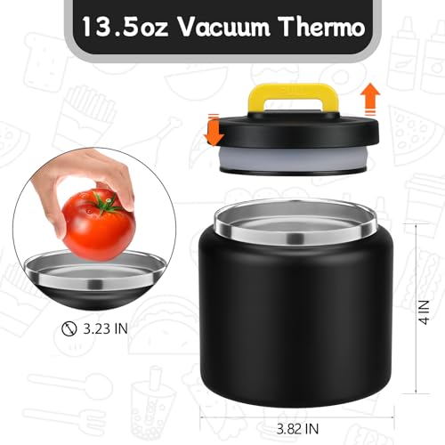 13.5oz Vacuum Insulated Stainless Steel Food Jar R158207