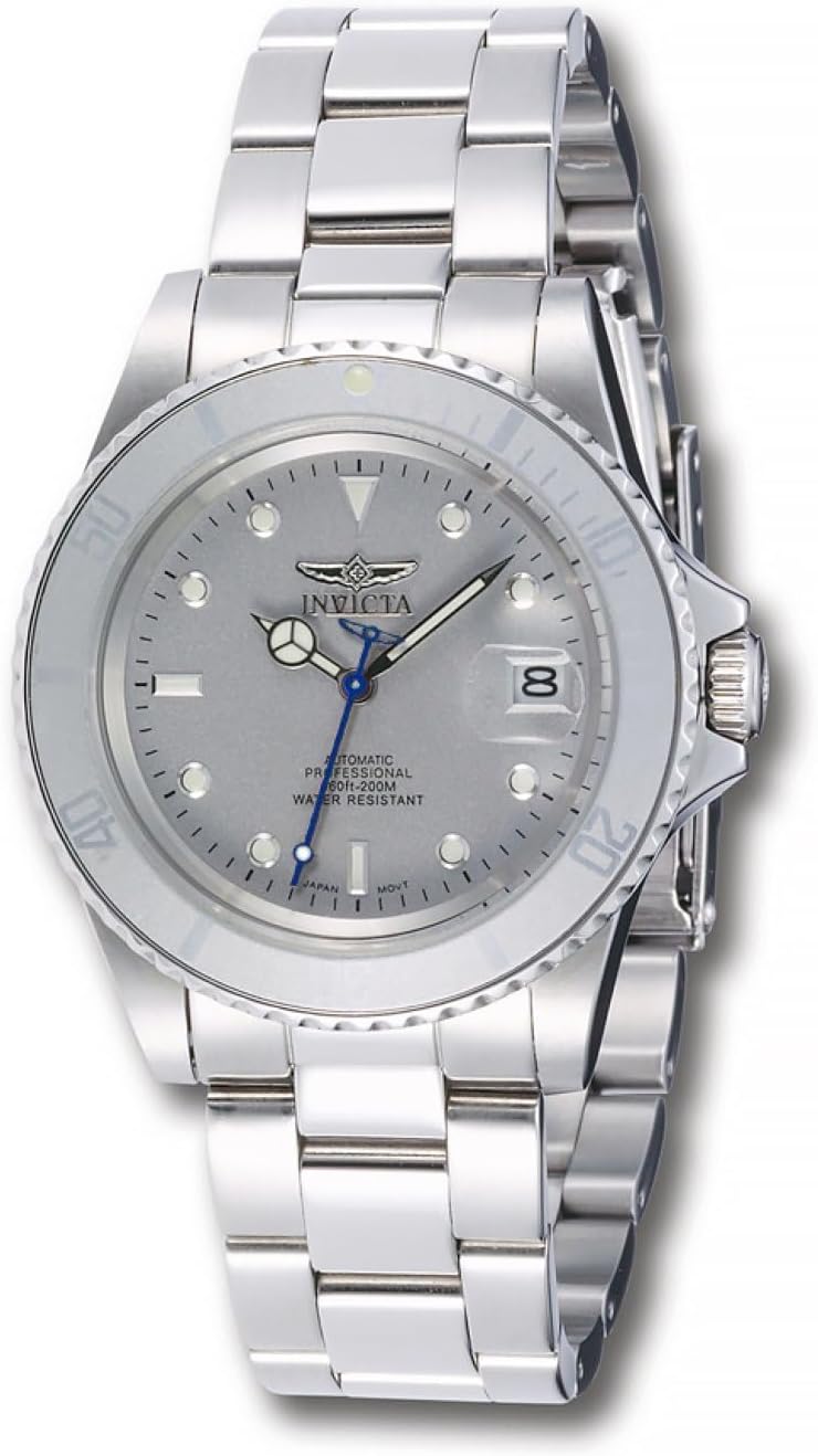 Silver Analog Automatic Watch A185