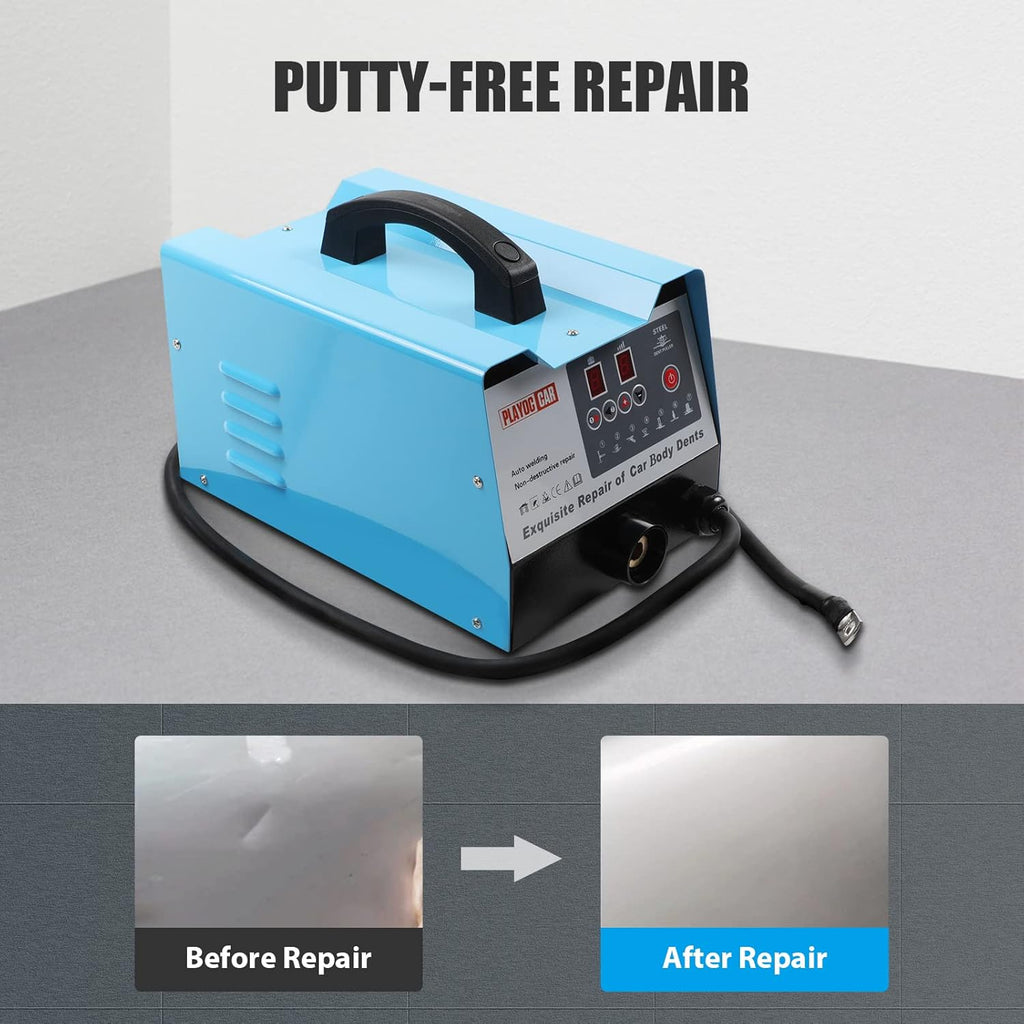 110V 3800A Stud Welding Machine 7 Modes Car Body Dents Repair Tool Kit H33319