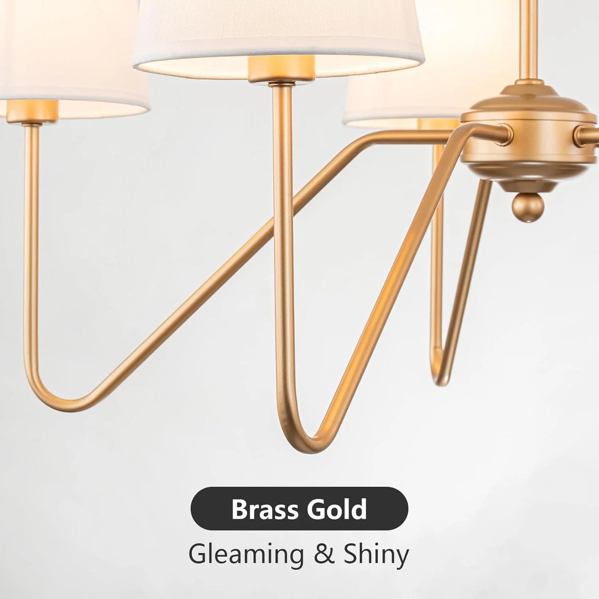 4-Light Kitchen Island Linear Pendant Light with Linen Shades Z520