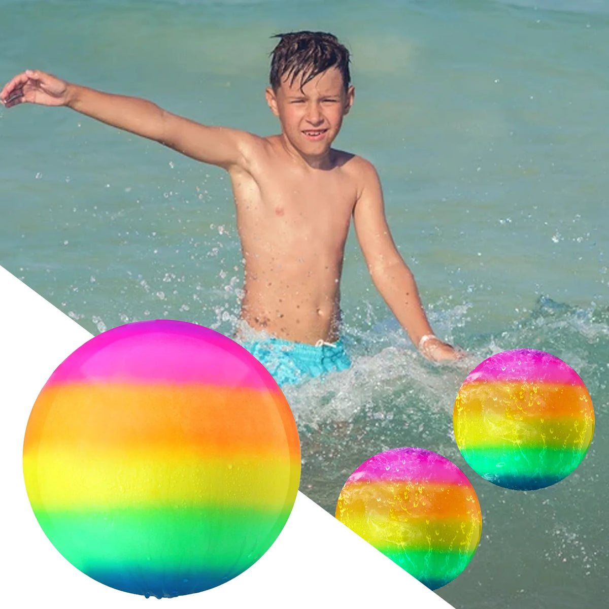 Rainbow Underwater Ball Toy H968727