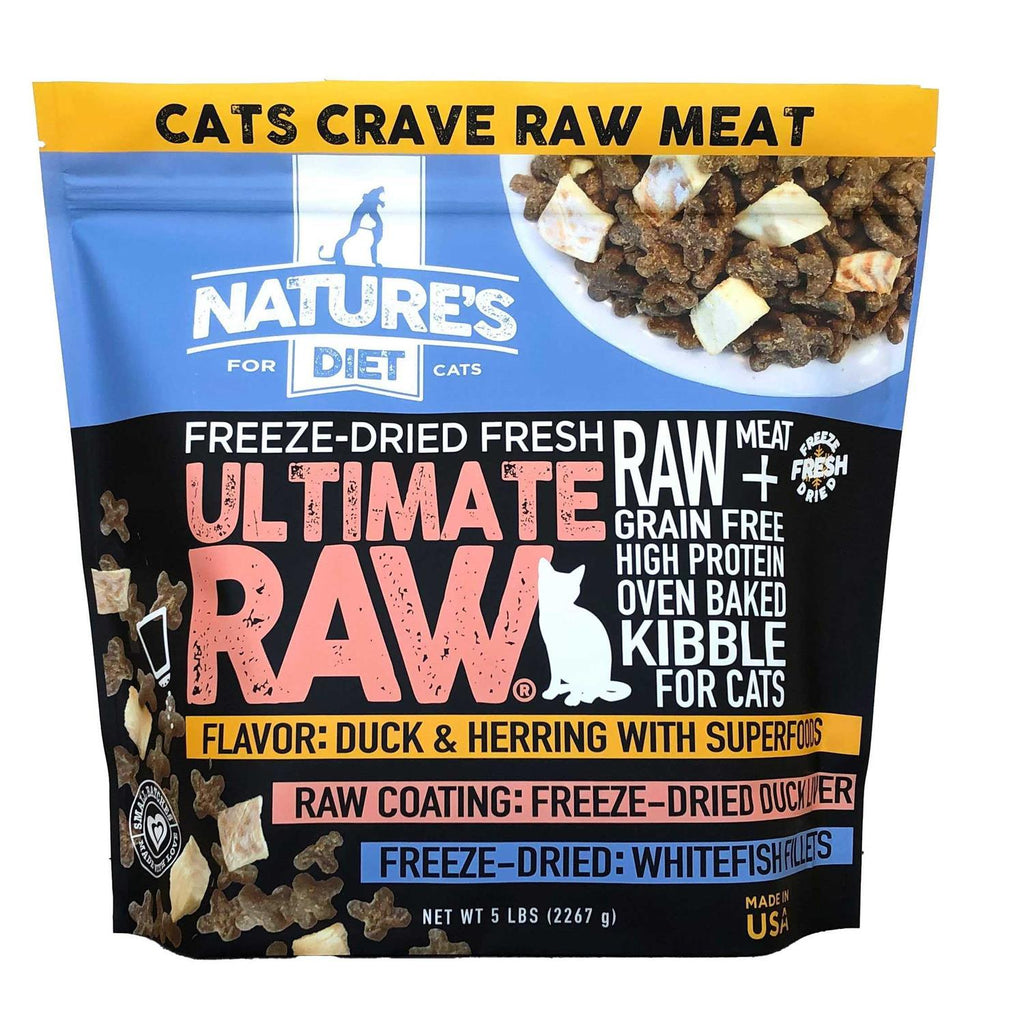 Raw Cat Kibble with Freeze-Dried Whitefish M91205