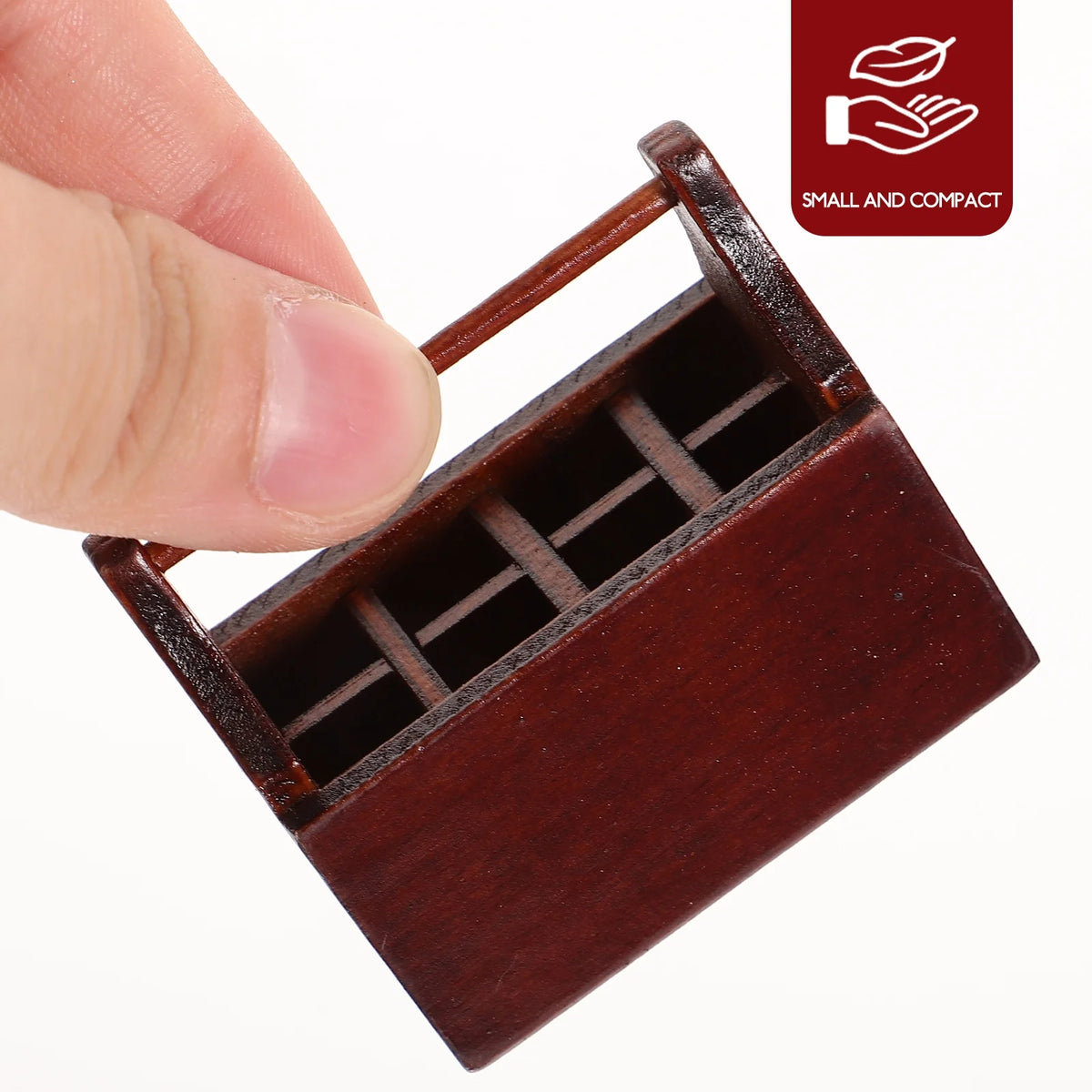 Walnut Toy Tabletop Decor Miniature House Accessories Z379