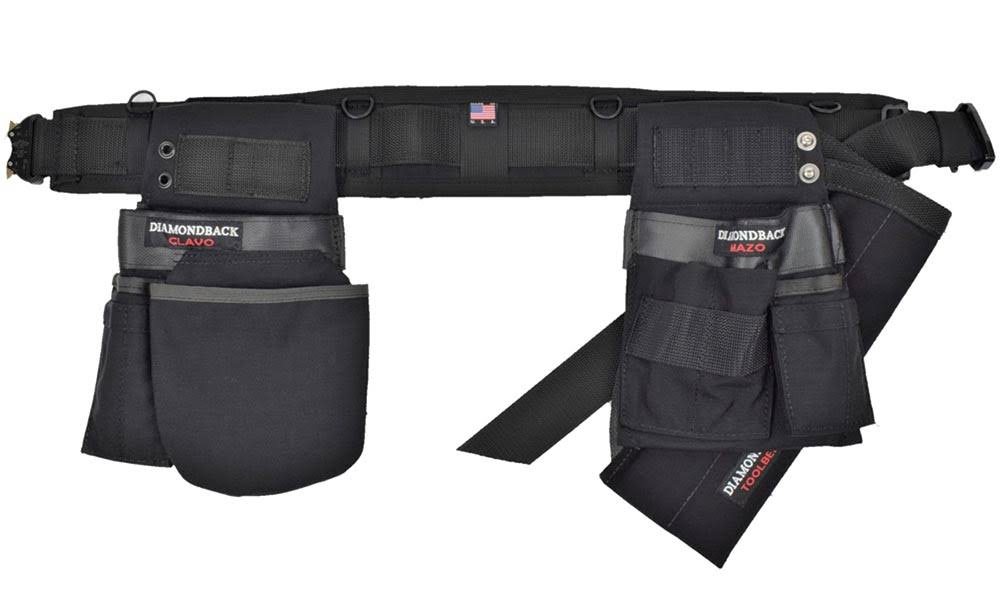 Black Medium Carpenter Tool Belt G337