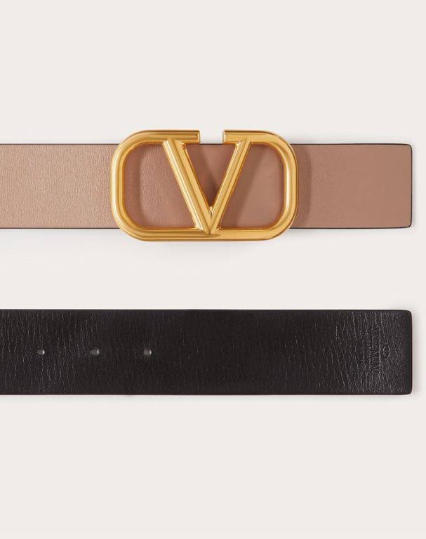 Reversible Vlogo Signature Belt in Glossy Calfskin 40mm H5947