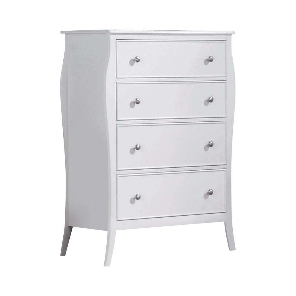 4-drawer Chest Cream White M5056