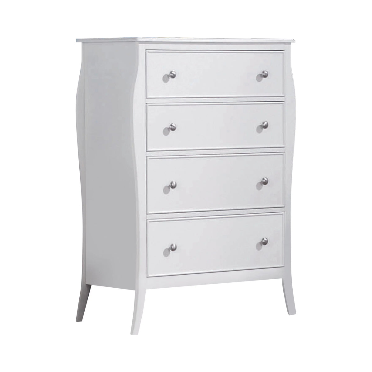 4-drawer Chest Cream White M5056