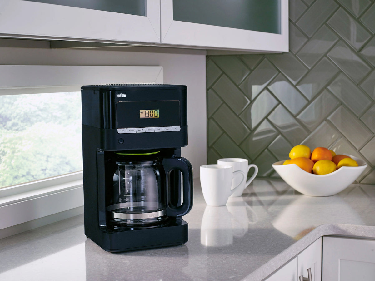 Black 12 Cup Drip Coffee Maker F103