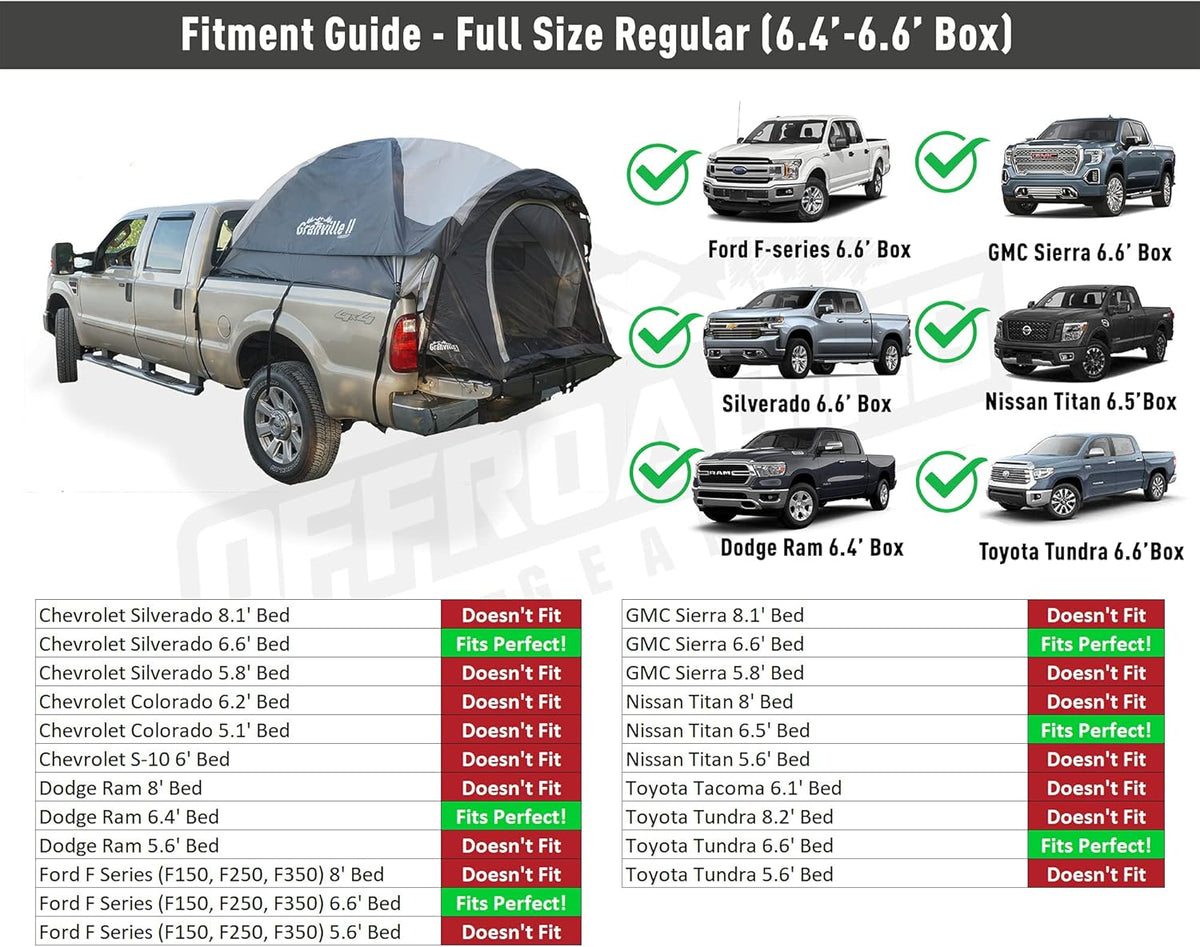 Truck Bed Tent M2703