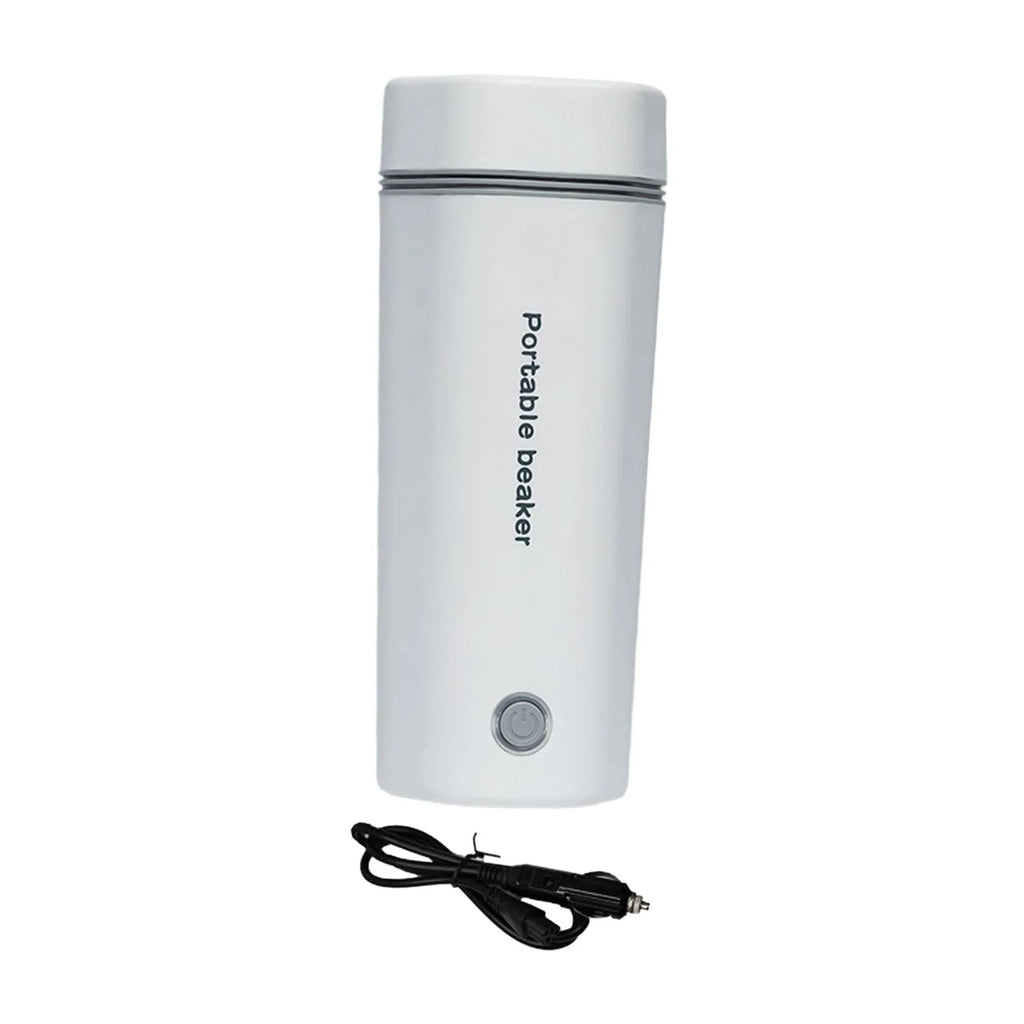 400ml 12V White Car Heating Cup K88534