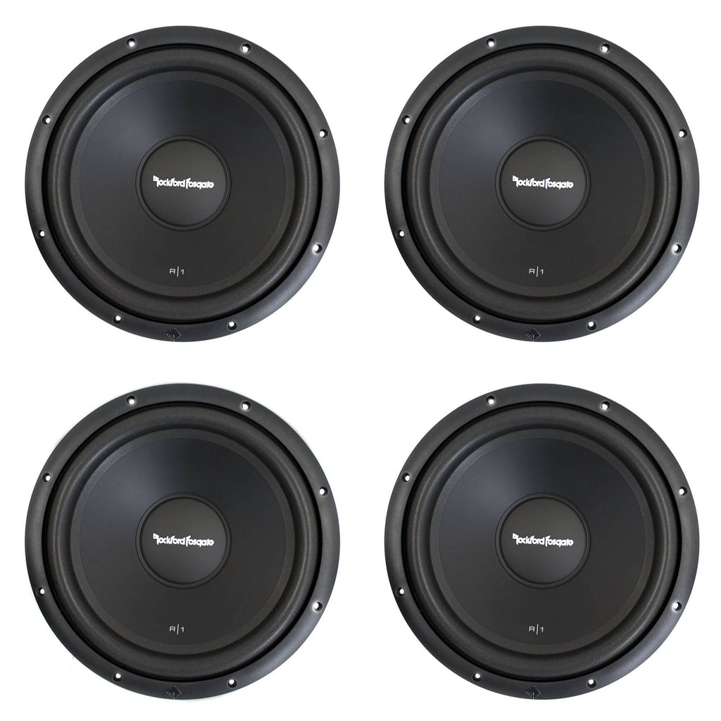 12 inch 400 Watt 4-Ohm Svc Car Subwoofer (4 Pack) V4491