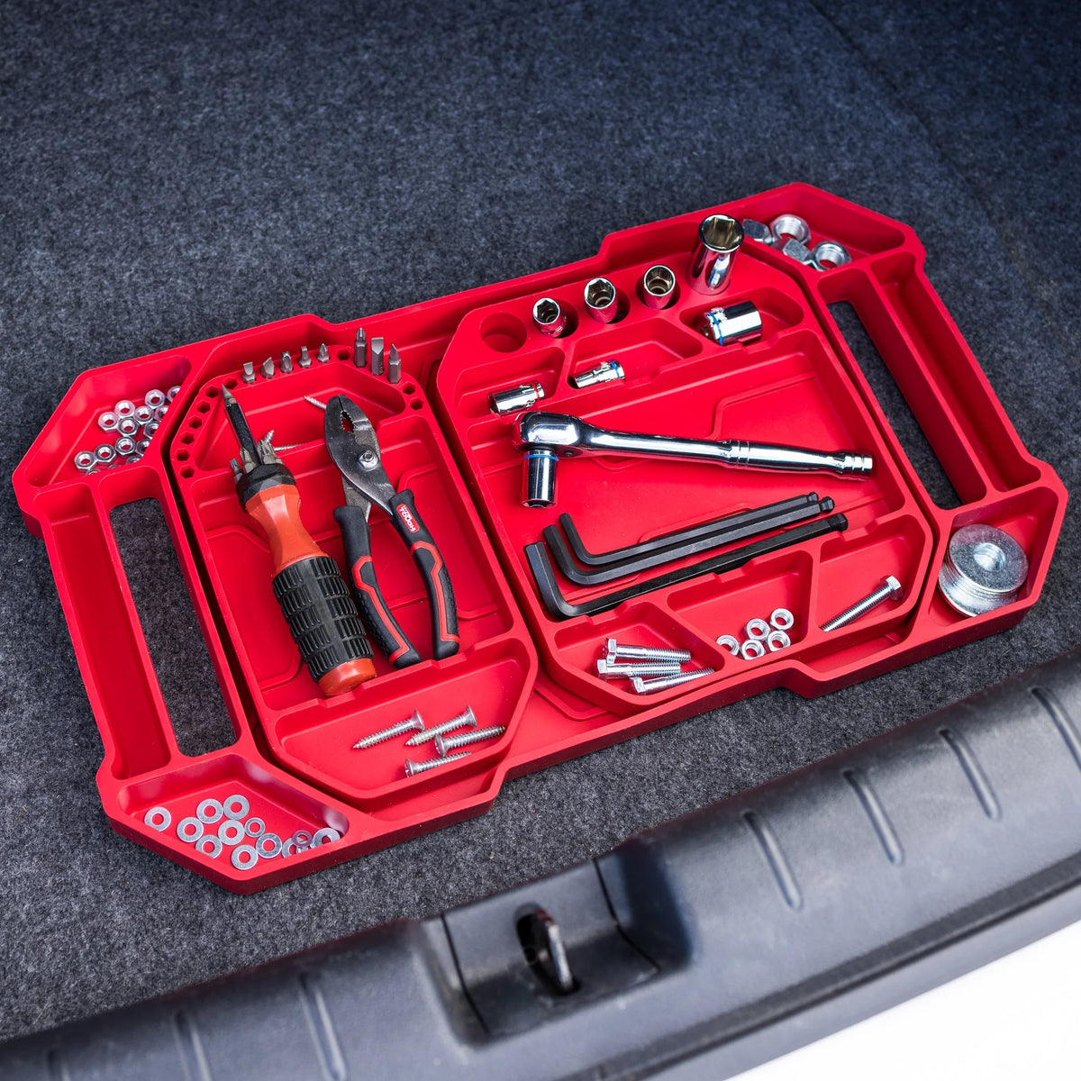 3-Piece Silicone Tool Organizer Tray L290420