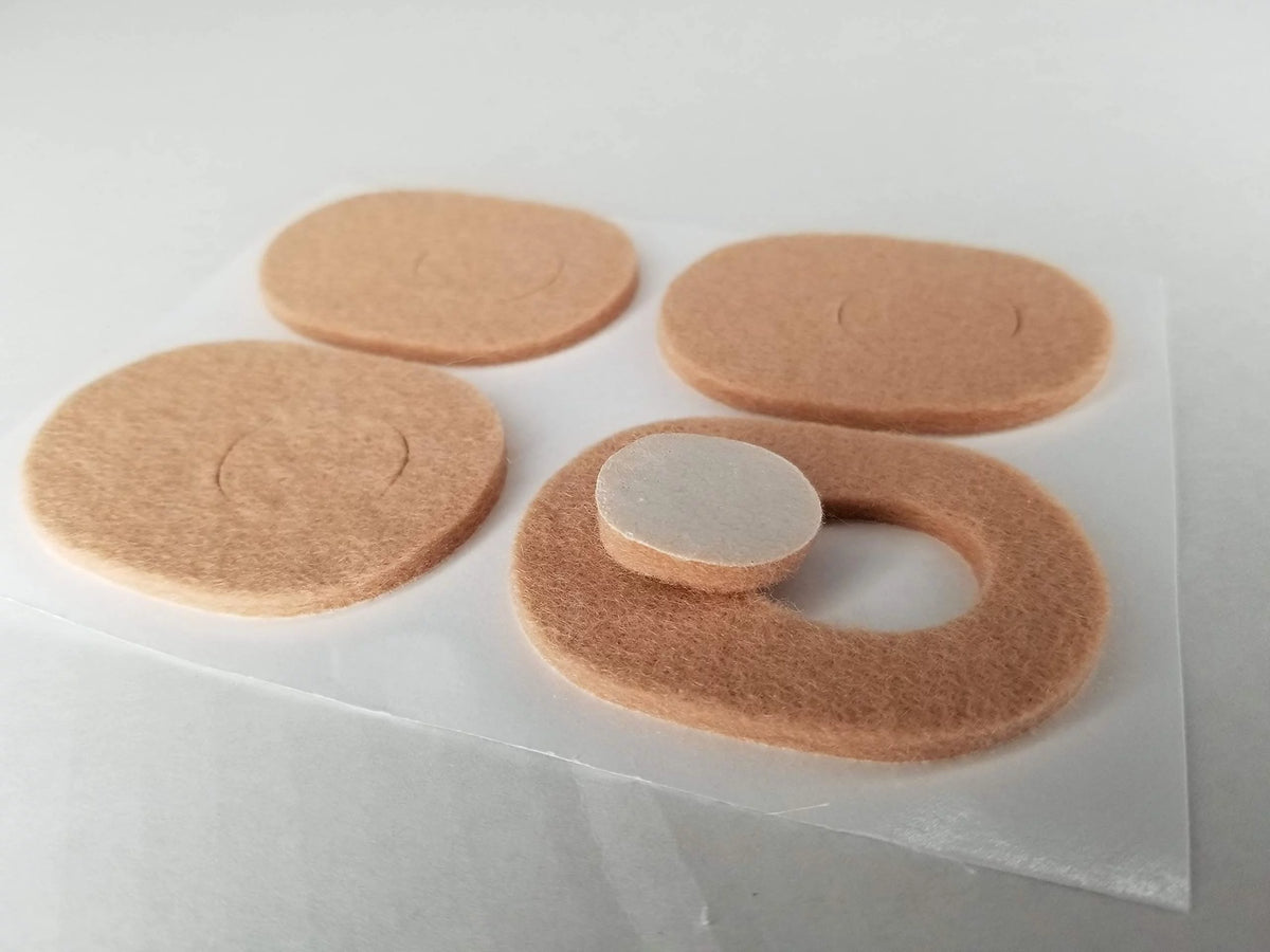 1/8 Felt Pedi-pads D3600