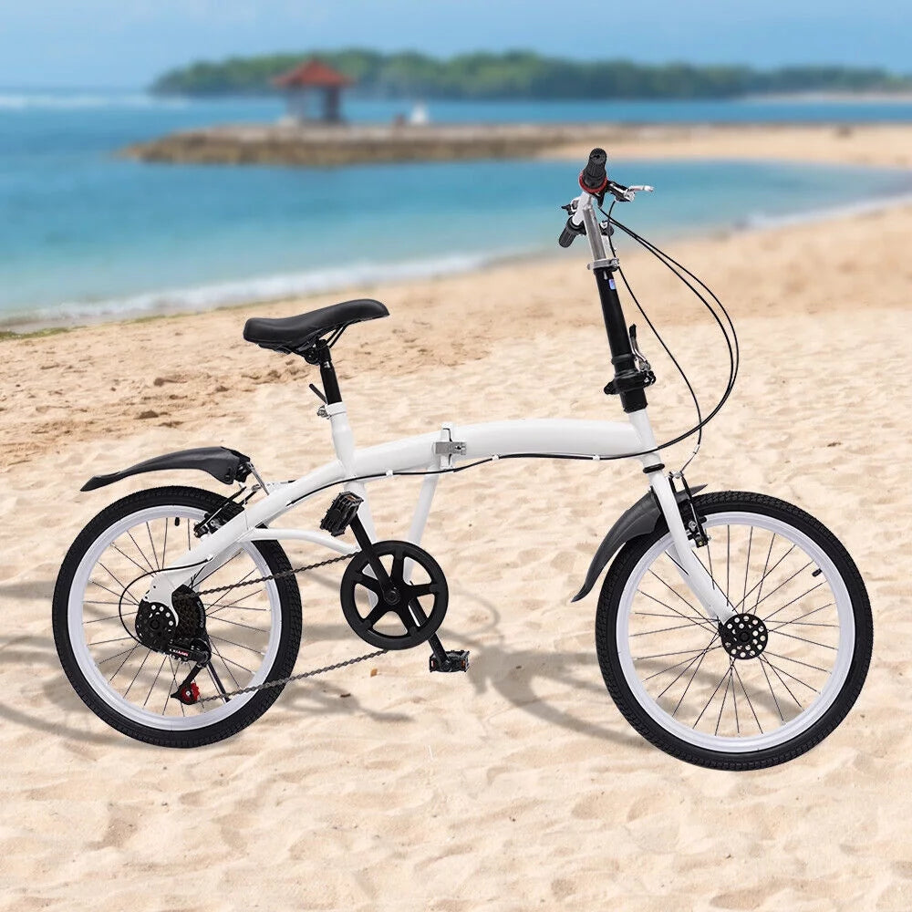 20-inch Folding Bike 7 Speed White M487352